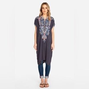 Johnny Was Gray Tunic/Dress